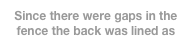 Since there were...